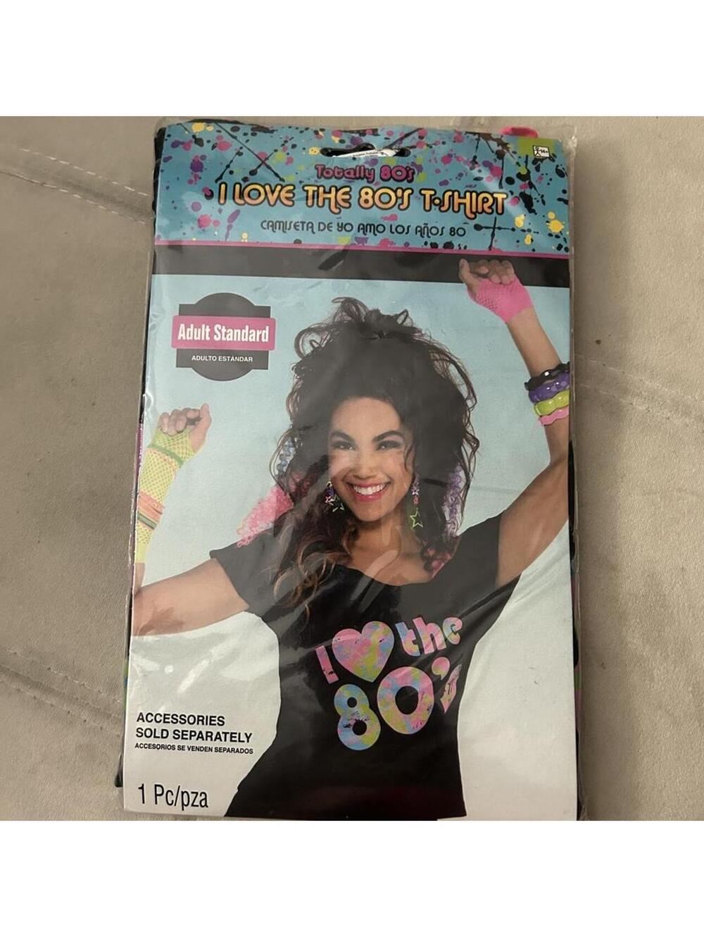 Brand new I love the 80s t-shirt with heart and 'I ❤️ the 80s' graphic size 8